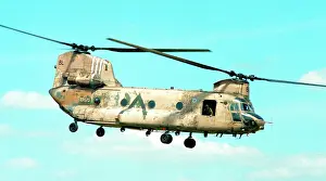 Rotary Wing Prints: Boeing-Vertol Chinook HC.1 ZD575