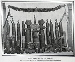 Munitions Collection: Boer and British munition mementos