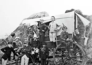 A Boer family, Victorian period