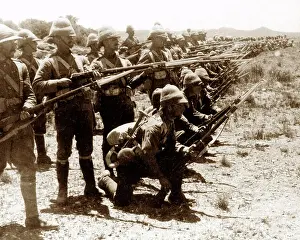Boer War 5th Dragoon Guards at Naauwpoort Victorian period