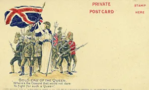 Boer War patriotic postcard