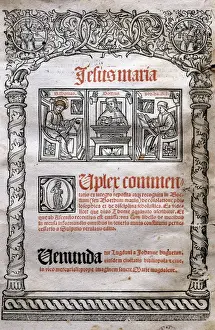 Translator Prints: Boethius (480-524). Consolation of Philosophy. Cover. Leyden