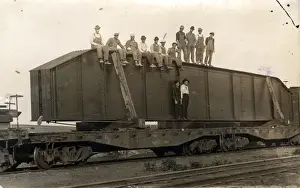 Bolster Prints: Bogie Bolster Wagon with Bridge Girder