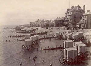 Pankhurst Gallery: Bognor Regis - Bathing Huts / Wagons