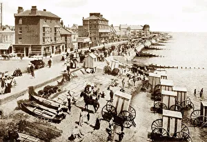 Bognor Prints: Bognor Regis beach, early 1900s