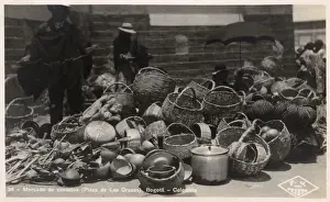 Woven Prints: Bogota, Colombia - Basket Market (Plaza de las Cruces)