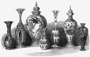 Images Dated 21st February 2012: Bohemian glass at the Great Exhibition, 1851