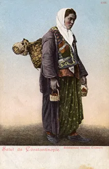 Medicines Collection: Bohemian Woman - Coumara Nut Seller - Istanbul, Turkey