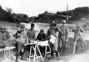 Binoculars Prints: Bohm-Ermolli command post, Czernowitz (Chernivtsi)