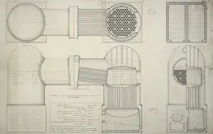 Boilers Prints: Boiler, 500hp boiler