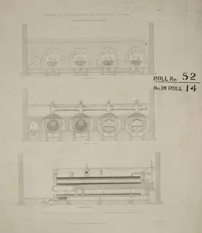Bridgewater Prints: Boilers of the Cornish engine erected at Old Ford