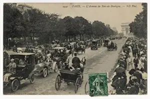Boulogne Prints: Bois De Boulogne / Pcard