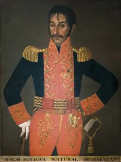 BOLIVAR, Sim1783-1830). Venezuelan military