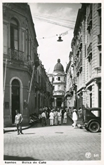 Brazil Gallery: Bolsa Oficial de Cafe, Santos, Sao Paulo state, Brazil