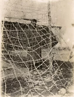 Caged Gallery: Bolshevik prisoner at Izmit, Turkey