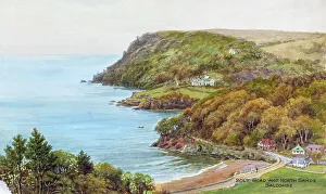 Sands Prints: Bolt Head and North Sands, Salcombe, Devon