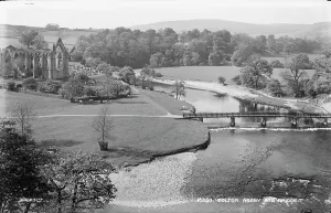 Cows Prints: Bolton Abbey and Bridge