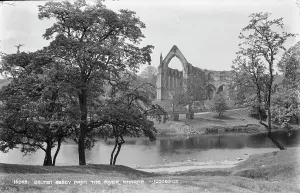 Wharfe Prints: Bolton Abbey from the River Wharfe