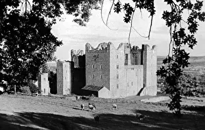 Dales Prints: Bolton Castle near Leyburn in the 1930s