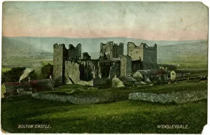 Remains Collection: Bolton Castle, Wensleydale, North Yorkshire, England