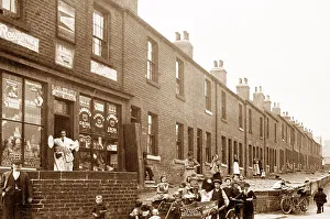 Bolton Prints: Bolton Upon Dearne Station Road early 1900s