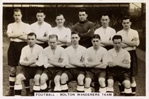 Cook Collection: Bolton Wanderers FC football team 1935