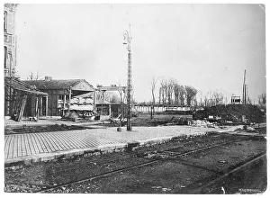 Maubeuge Prints: Bomb damage at Maubeuge