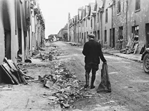 Terraced Collection: Bomb damage in Plymouth