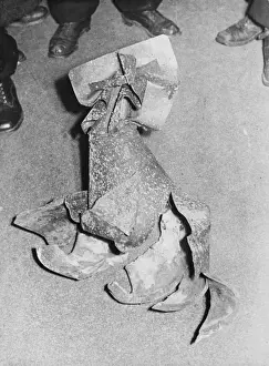 Remnants Prints: Bomb remnants WWII