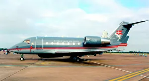 Flyvevabnet Prints: Bombardier Challenger 604 C-168