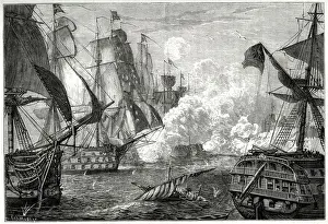 Acre Prints: Bombardment of Acre, Second Egyptian-Ottoman War (1839-1841)