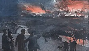 Explosions Prints: Bombardment of Fort Boncelles and Fort Barchon