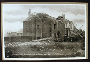 Images Dated 25th April 2012: Bombardment of Lowestoft by the Germans