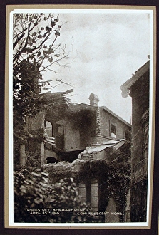 Images Dated 25th April 2012: Bombardment of Lowestoft by the Germans