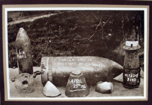 Images Dated 25th April 2012: Bombardment of Lowestoft by the Germans