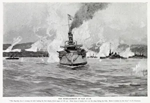 Images Dated 10th September 2020: BOMBARDMENT OF SAN JUAN Date: June 1898