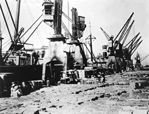 Harbours Prints: Bombay Docks