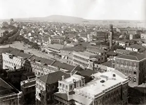 Bombay skyline, circa 1890, India