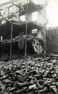Broughton Prints: Bombed Works, Broughton, Lancashire