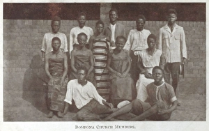 Images Dated 3rd May 2011: Bompona Church Members - Mozambique, Africa