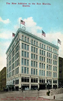 Marche Prints: Bon Marche Department Store, Seattle, Washington, USA