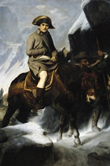 Bonaparte Crossing the Alps, 1848-1850, by Paul Delaroche (1 Bonaparte Crossing the Alps, 1848-1850, by Paul Delaroche (1