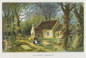 1850s Collection: Bonchurch the Church