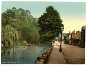 Pond Collection: Bonchurch Pond, I. Isle of Wight, England