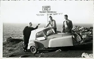 Bond Car Vintage / Classic, Lands End, Penzance, England