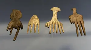 5000 Prints: Bone combs from Jutland. 5000-4500 BC
