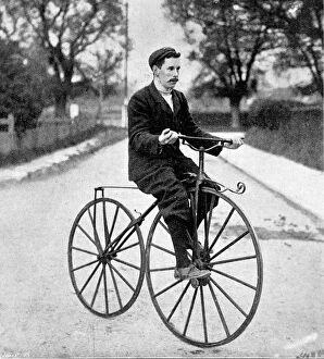 The Bone Shaker Bicycle of the 1840's