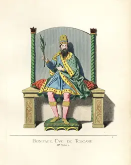 Chlamys Prints: Boniface III, Margrave of Tuscany (c1052)