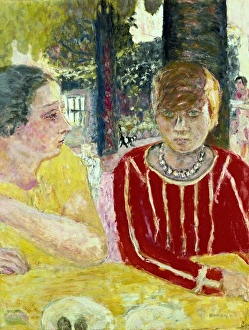 Impressionist Gallery: BONNARD, Pierre. Portrait of Madame Reine