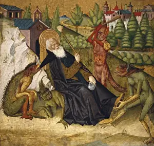 Bilbao Prints: BONNAT, Master of (15th century). Tempations